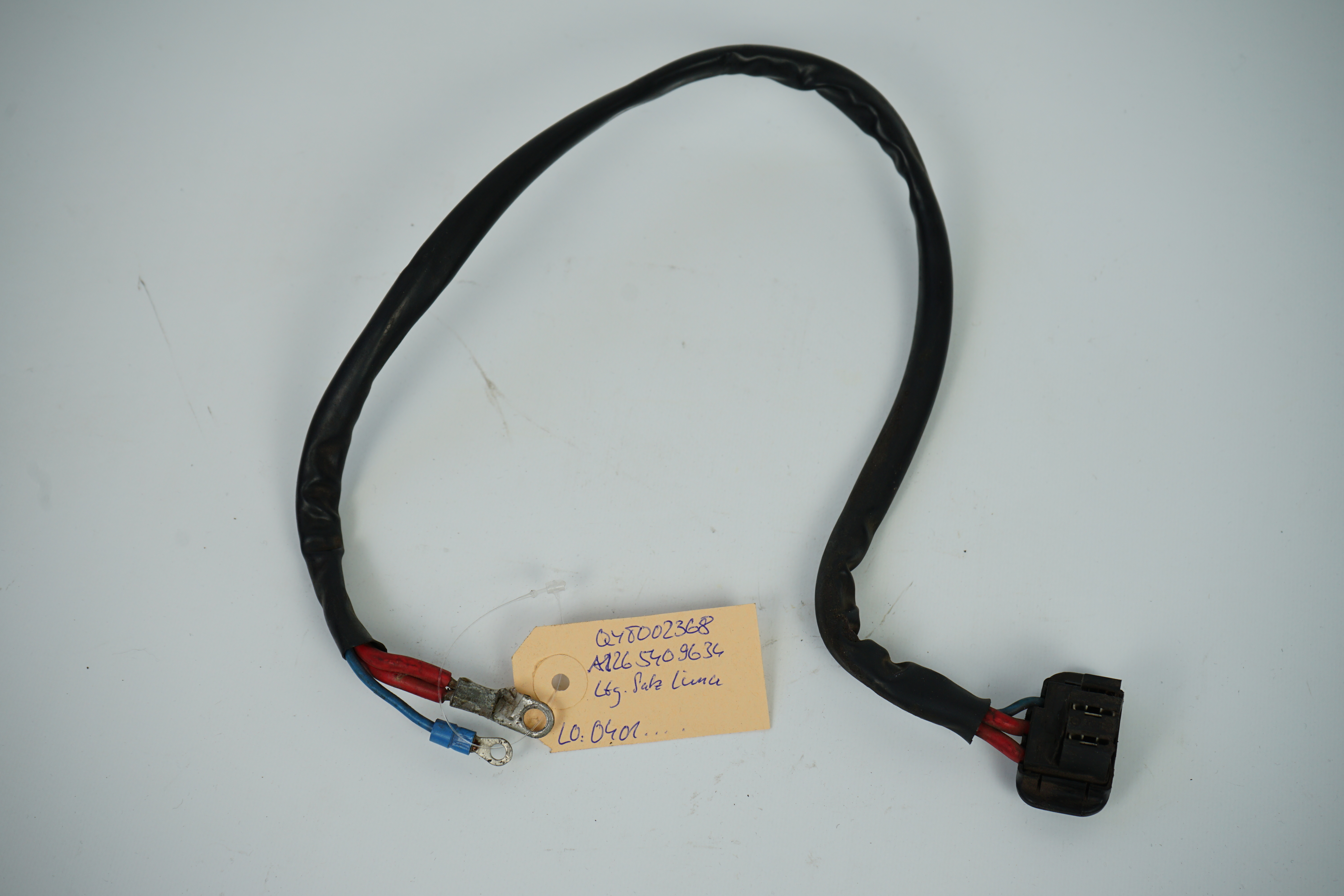 Elektrischer Leitungssatz Lima Mercedes-Benz  C126 W126 Leitungssatz Lichtmaschine Drehstromgenerator A1265401109 A1265409634