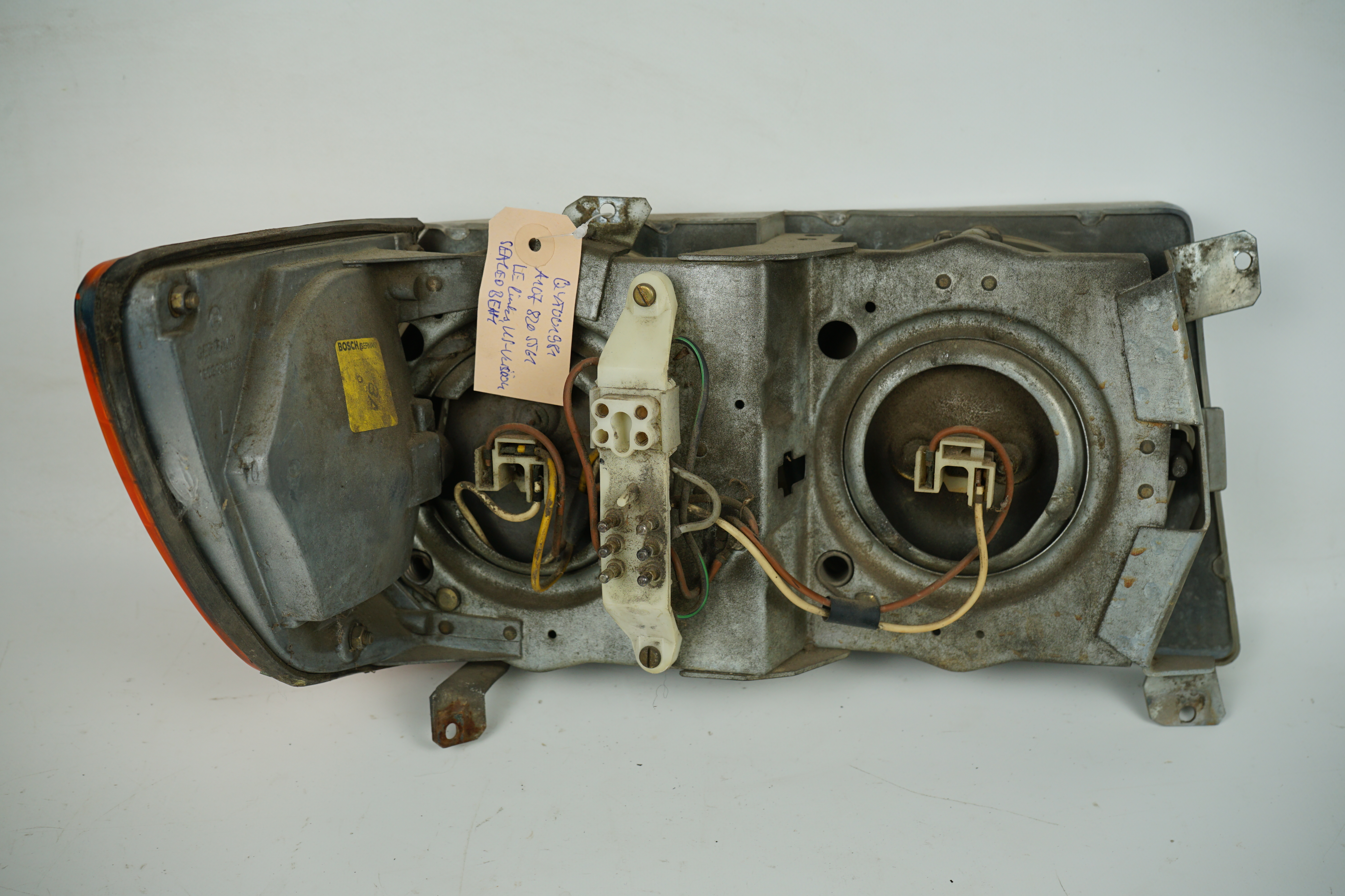 Leuchteinheit links komplett SEALED BEAM Mercedes-Benz R107 C107 SL SLC Cabrio Coupé Scheinwerfer links US-Version SEALED BEAM A1078203961 A1078205561 1305233055