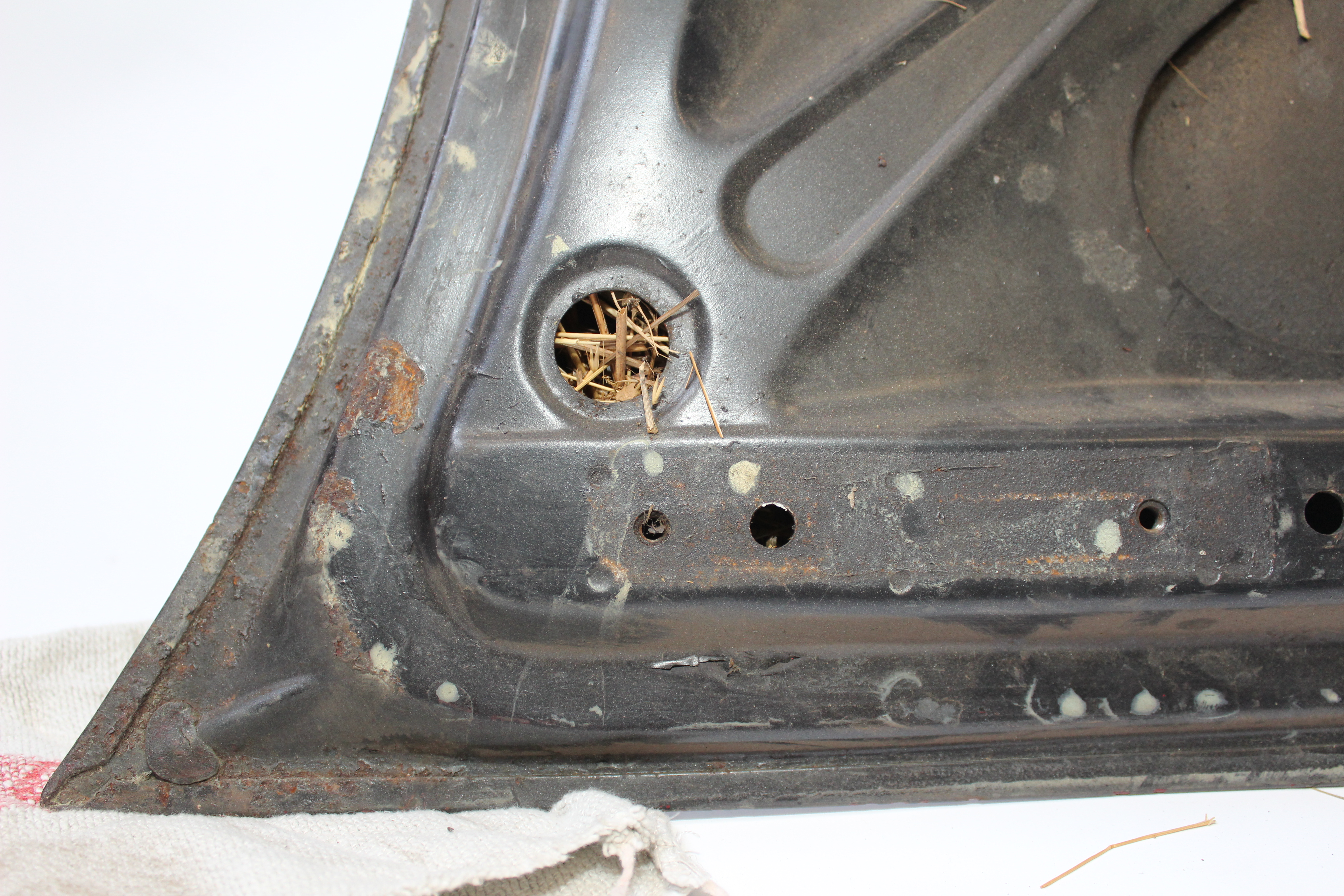 Heckdeckel Mercedes-Benz W114 W115 /8 Strich acht A1157500675 2.Serie gebraucht schwarzmetallic