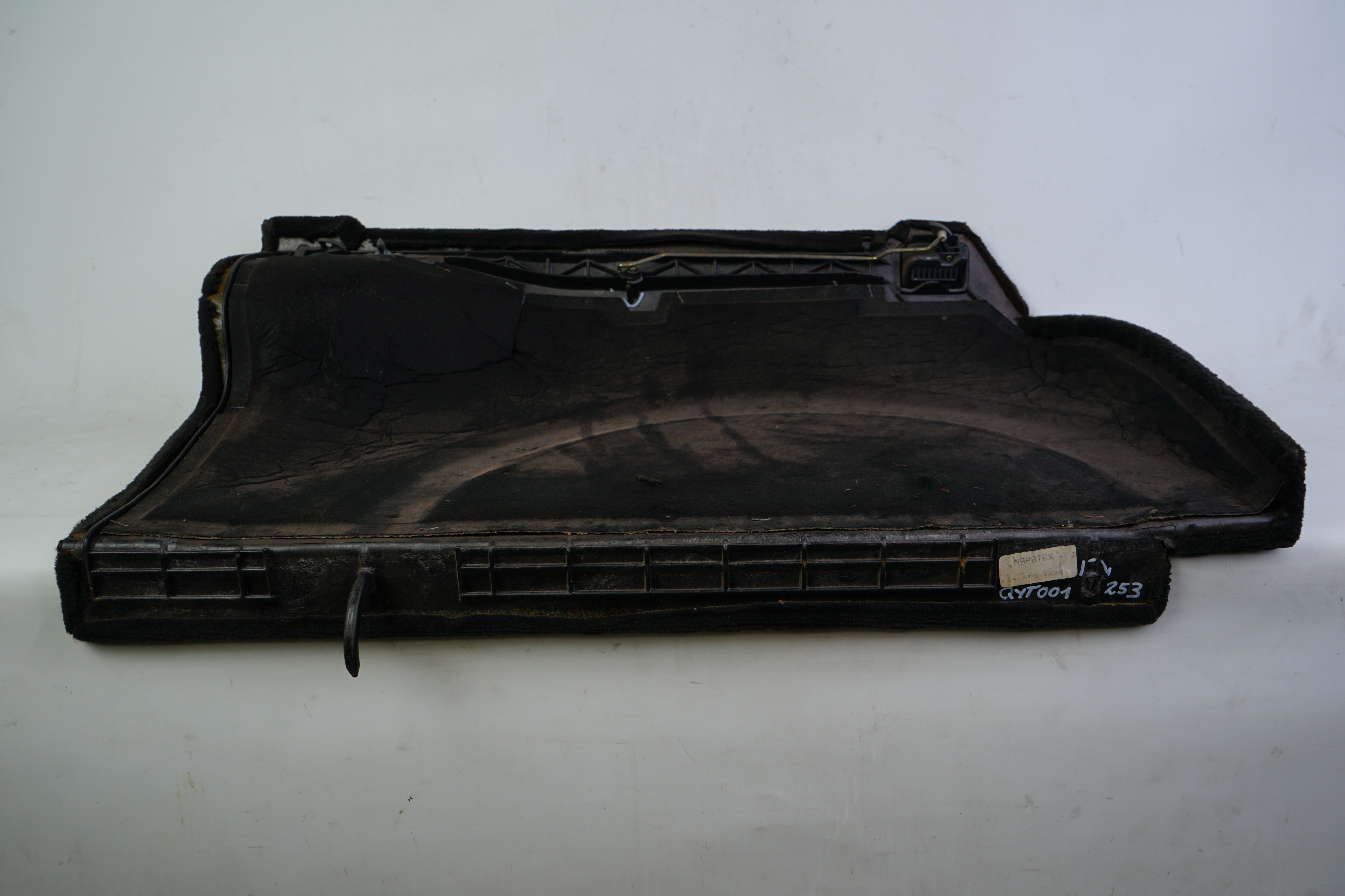 Verkleidung links Velours schwarz S124 T-Modell/ Kombi Kofferraum Seitenteil links Abdeckung Ersatzrad Mulde A1246901226 A1246903926 7145