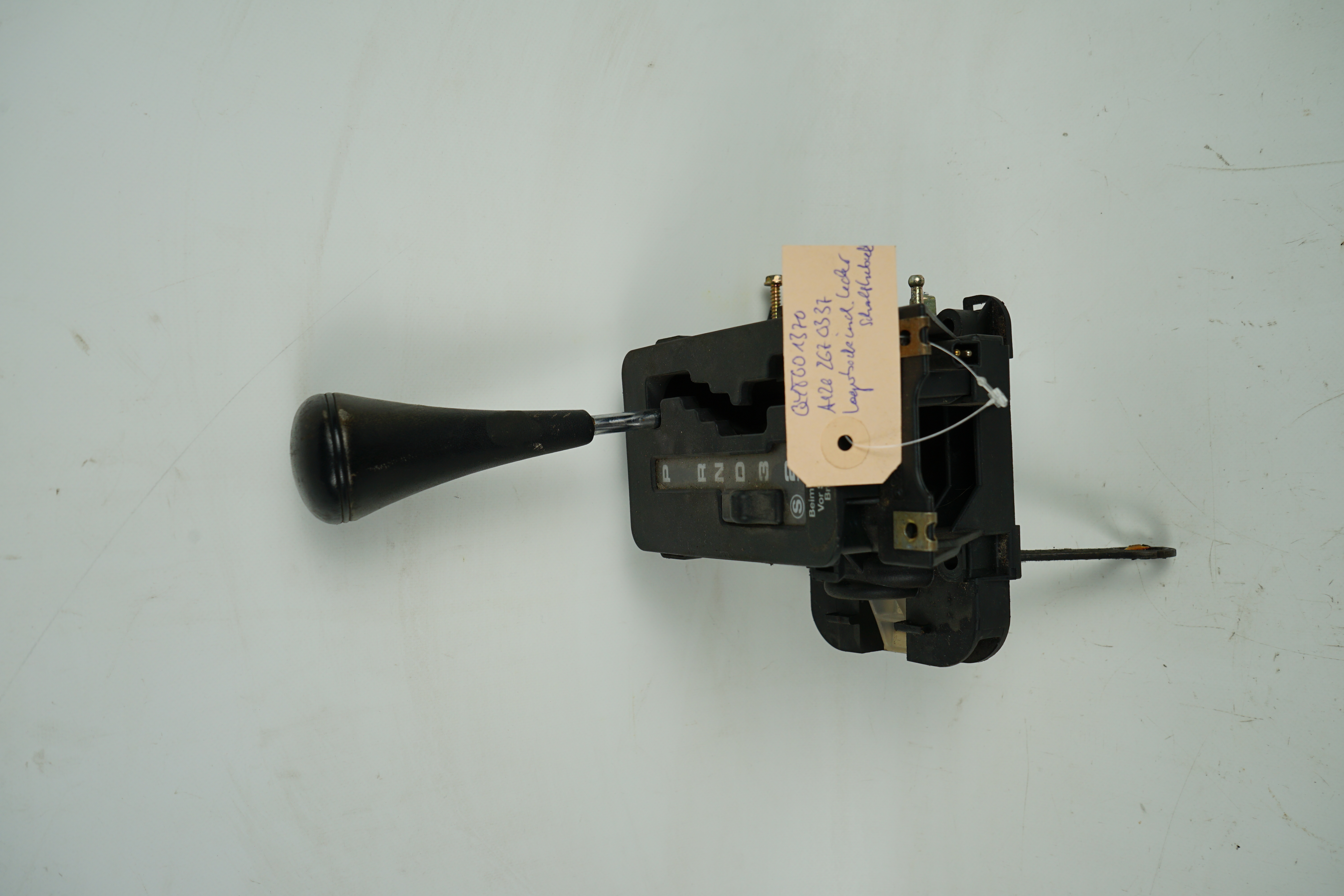 Lagerbock Mittelschaltung 4-Gang Automatikgetriebe C126 W126 4-Gang Automatikgetriebe Schaltkulisse A1262670337 Lederschalthebel B66268136