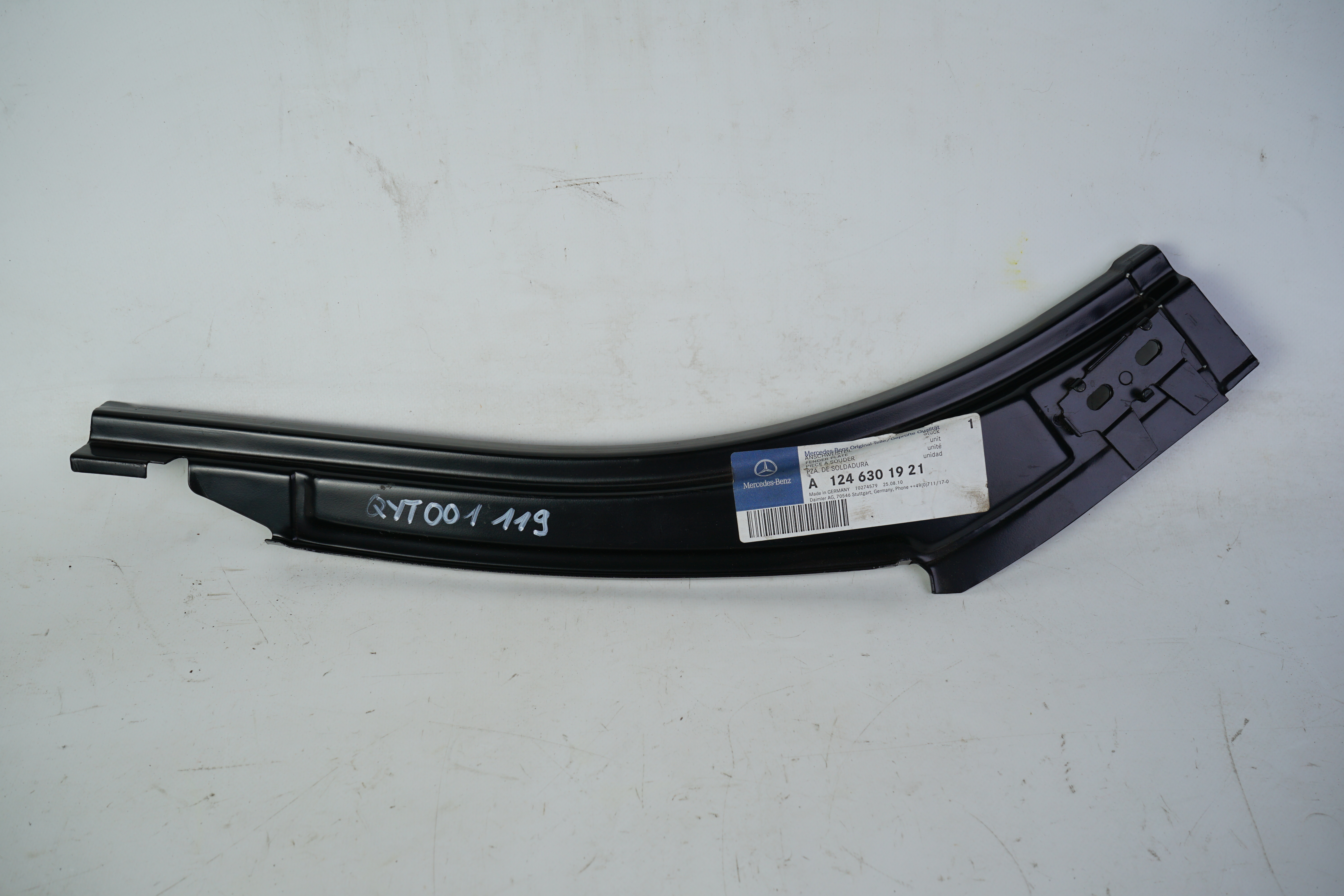 Anschweißteil links Hecksäule Mercedes-Benz S124 T-Modell Kombiwagen Anschweißblech Innenkotflügel an Rückwandtür A1246301921