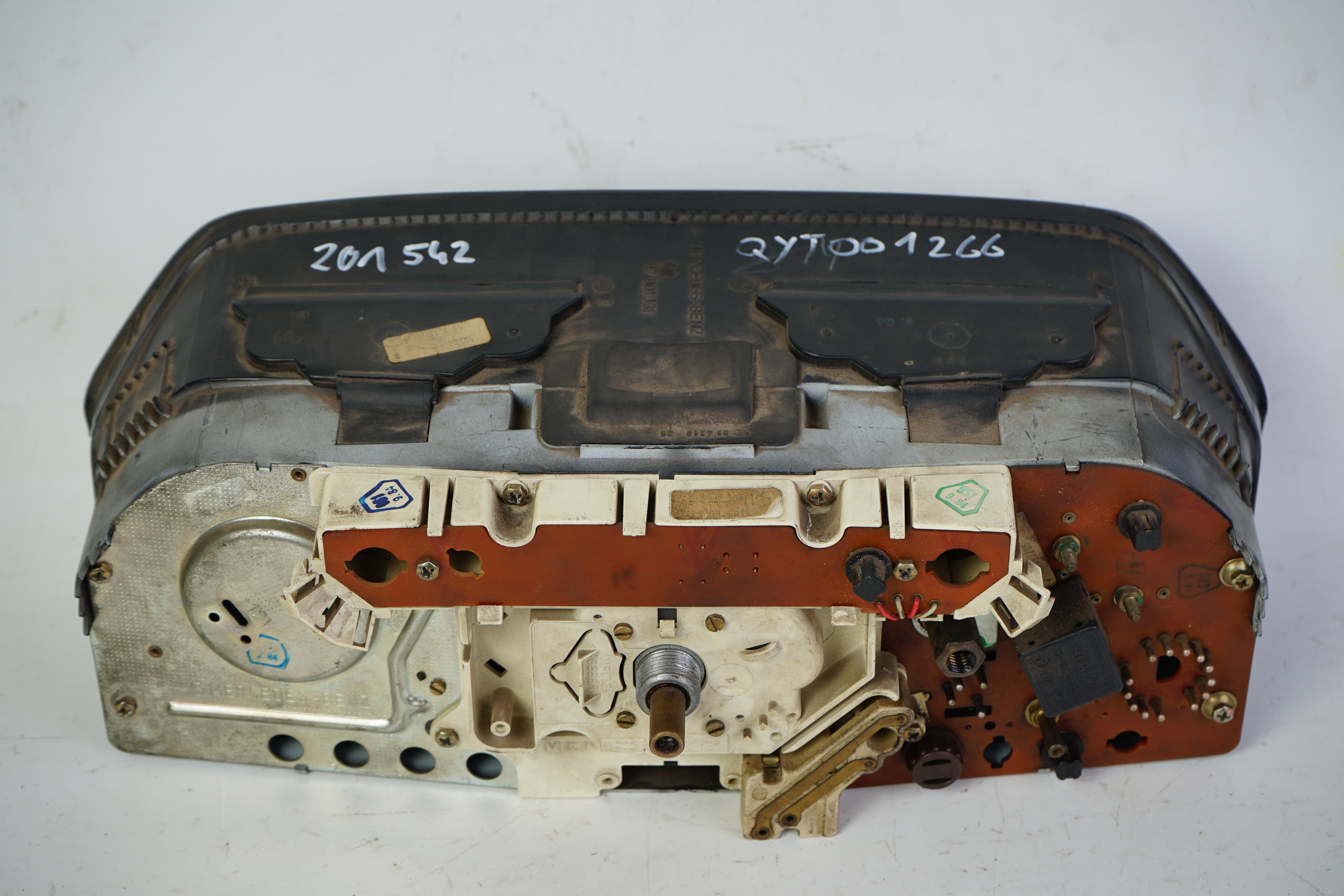 Kombiinstrument W201 190 190E bis 09.1984 Rollentacho 220km/h Gehäuse A0005423956 Kombiinstrument A2015421301 A2015420406