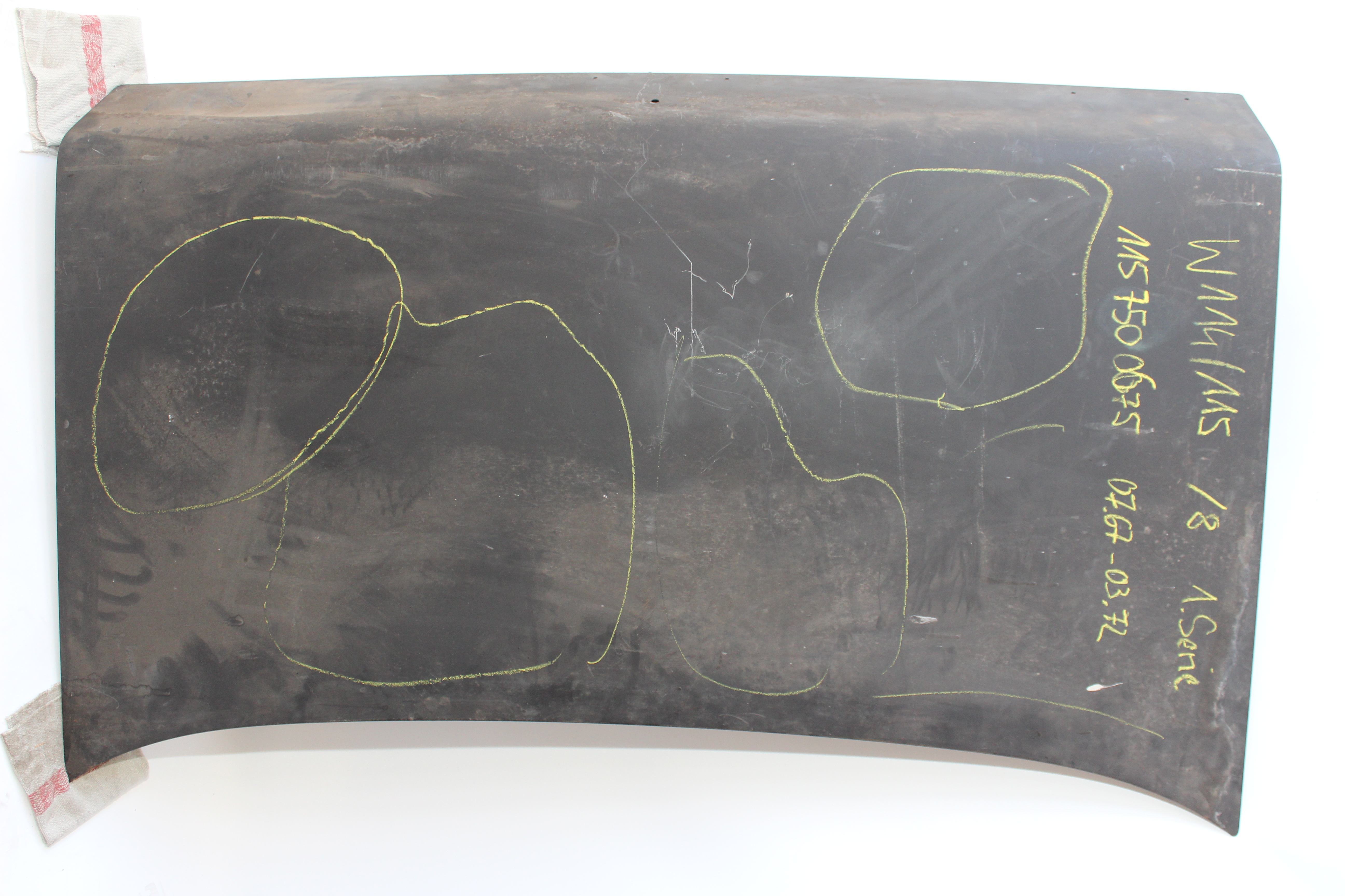 Heckdeckel Mercedes-Benz W114 115 /8 Strich acht 2.Serie gebraucht schwarz matt A1157500675 