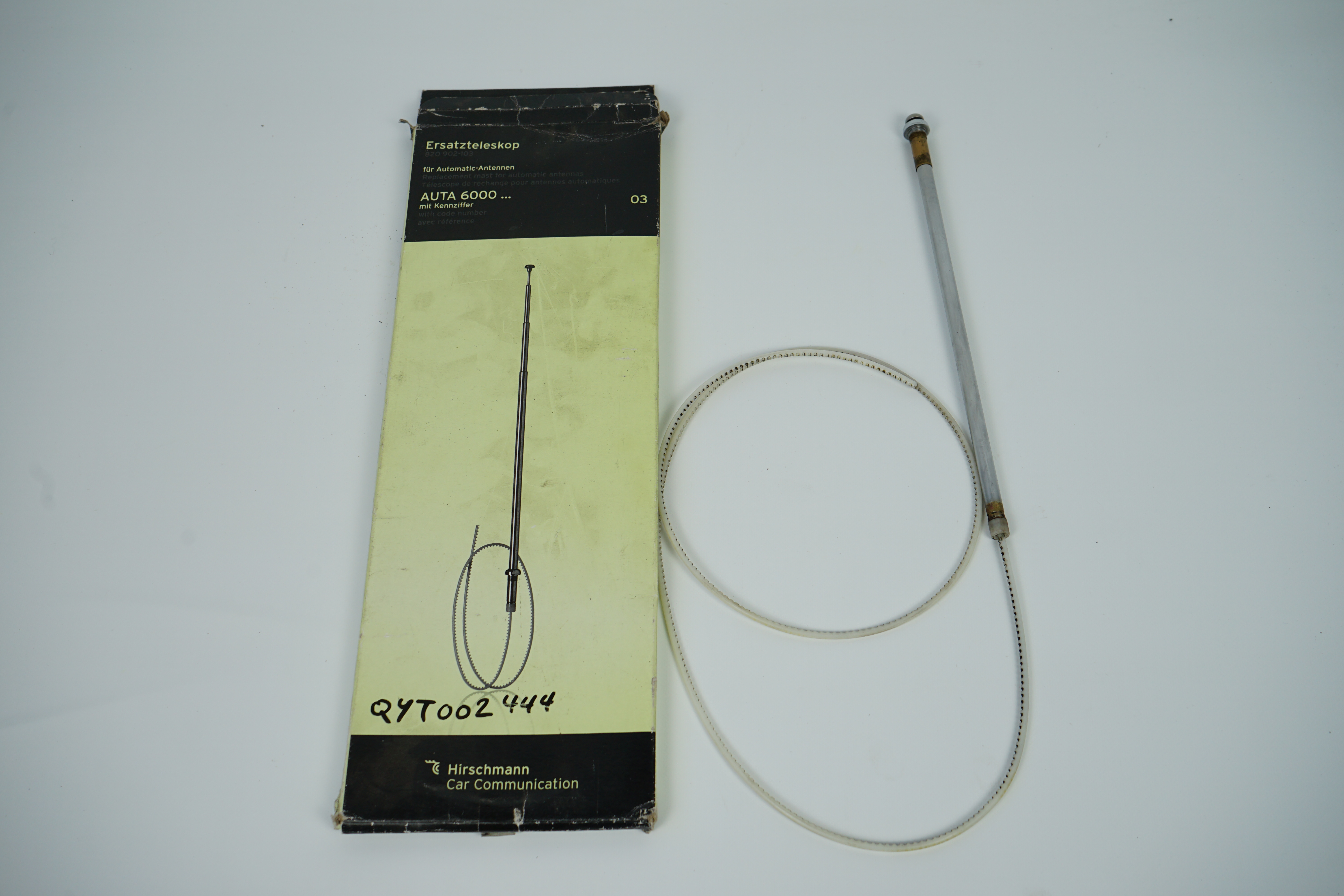 Teleskop Hischmann Antenne Mercedes-Benz R107 W123 W124 W126 R129 W140 W201 BMW Ersatzteleskop für Hirschmann Auta 6000EL Automatik Antenne 820902104 820902-104
