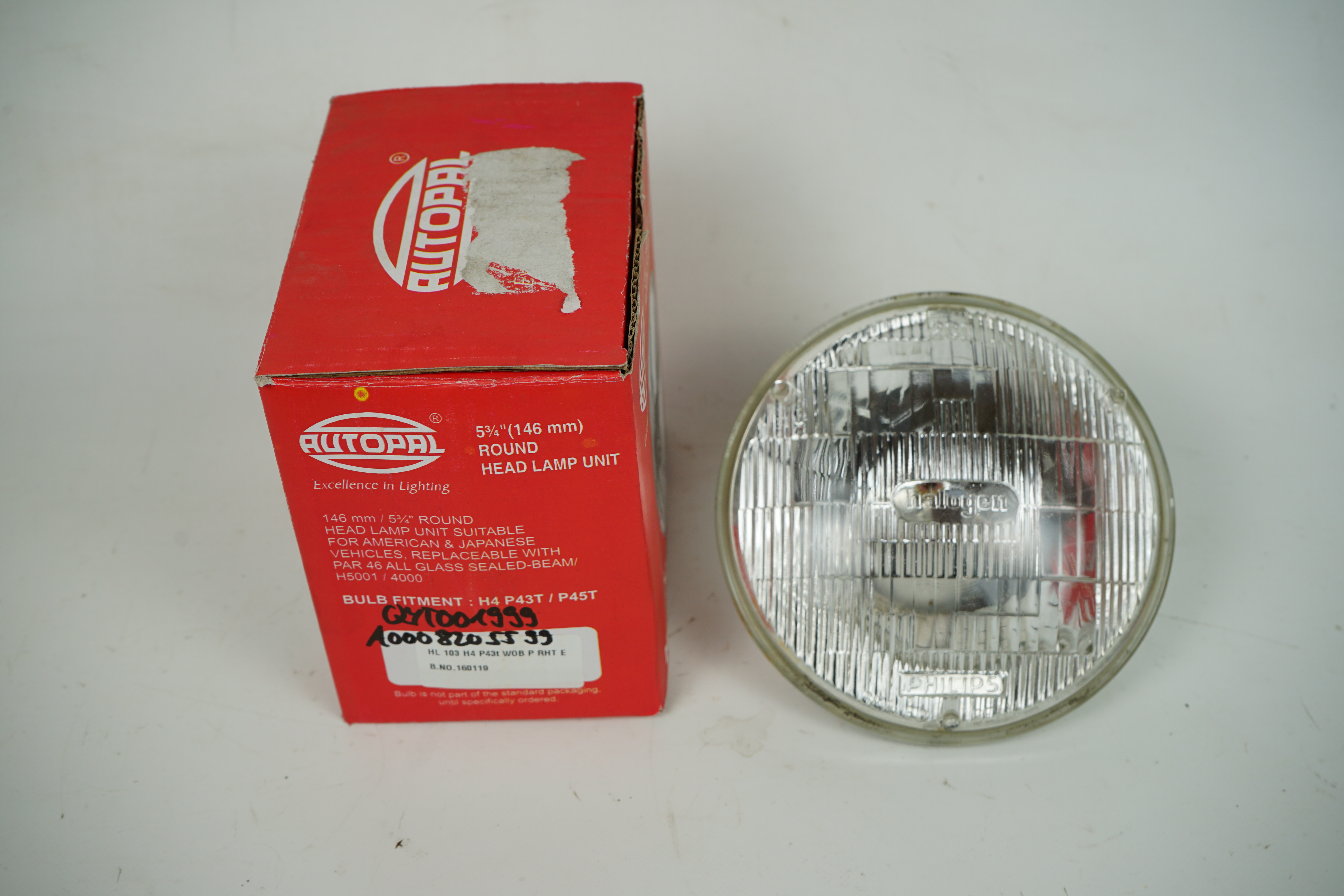 Einsatz Sealed-Beam H4 Mercedes-Benz C107 R107 W108 W109 W111 W112 W116 Scheinwerfereinsatz Abblendlicht klar weiß A0008263699 A0008265599