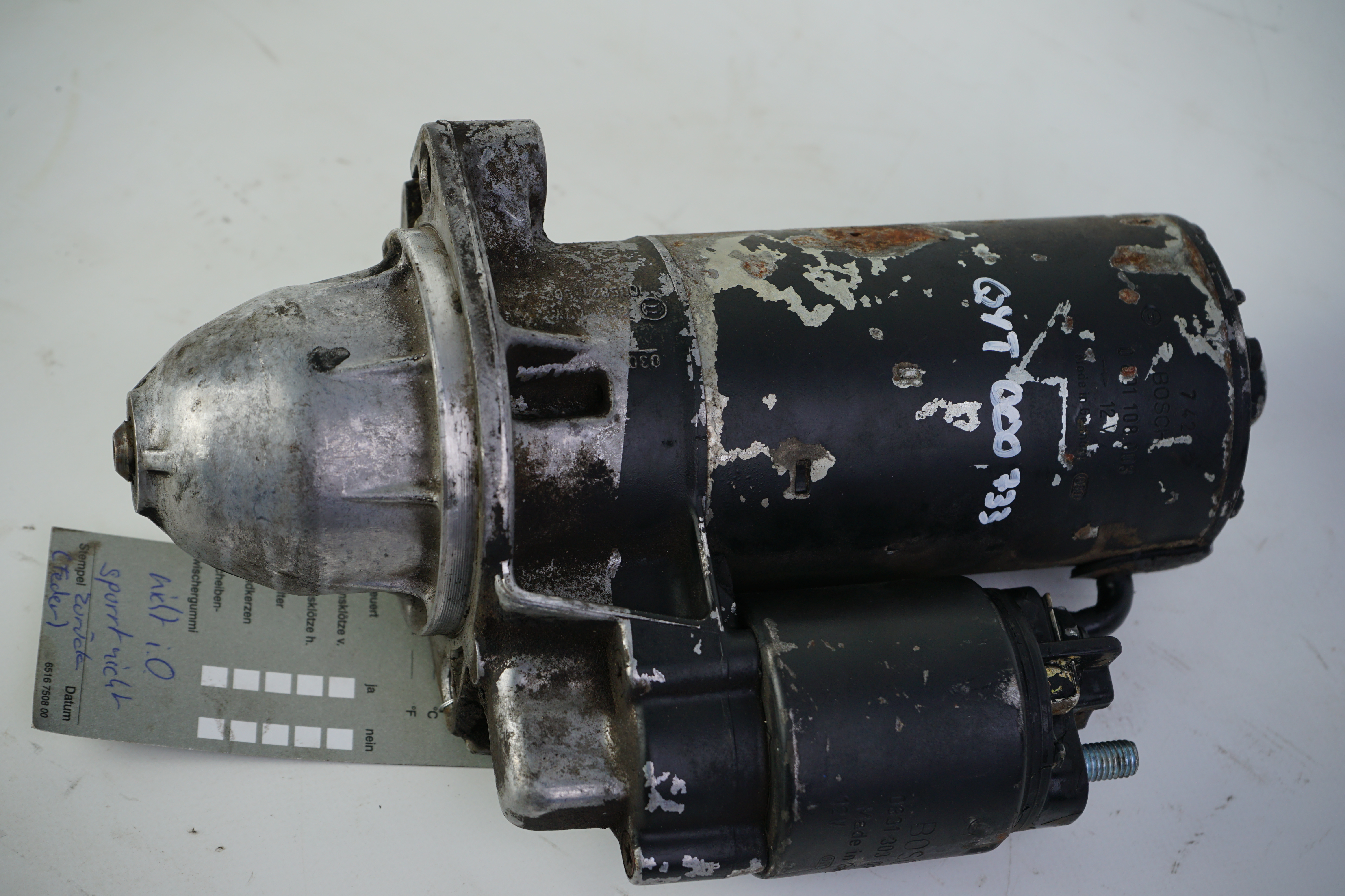 Starter BOSCH Mercedes-Benz W124 W201 W202 R170  Anlasser A1005821056 A0021519301 A0031512801 80 Bosch 0001108003 0986013010 