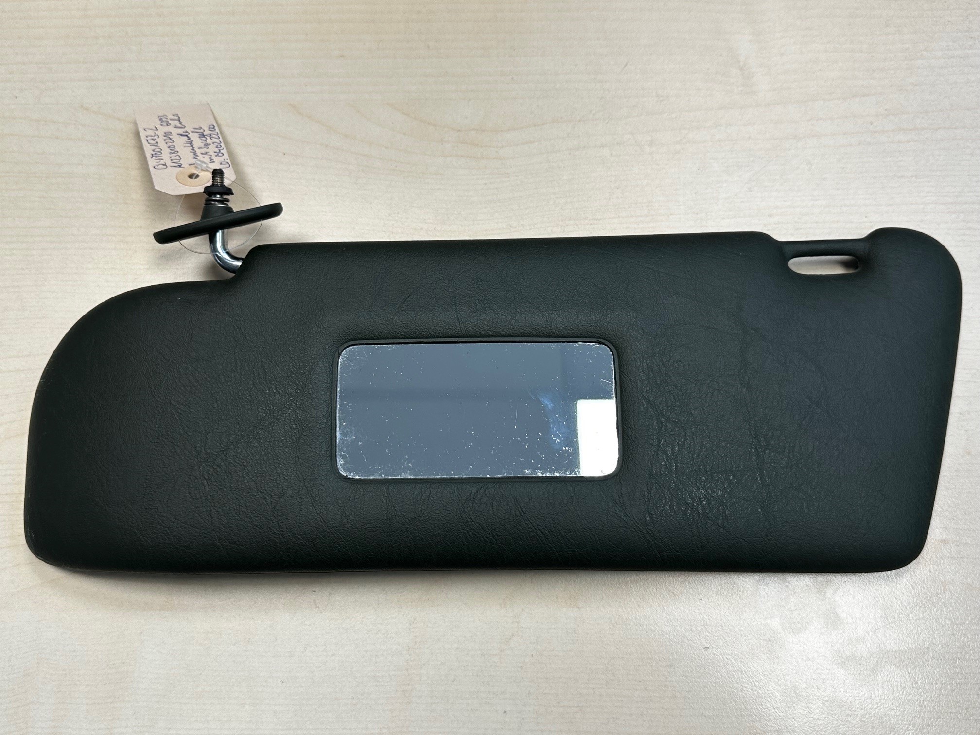 Sonnenblende links mit Spiegel oliv Mercedes-Benz C123 Coupé Fahrerseite olive grün A1238104110 6080 A1238104310 6093 A1238102710 6093