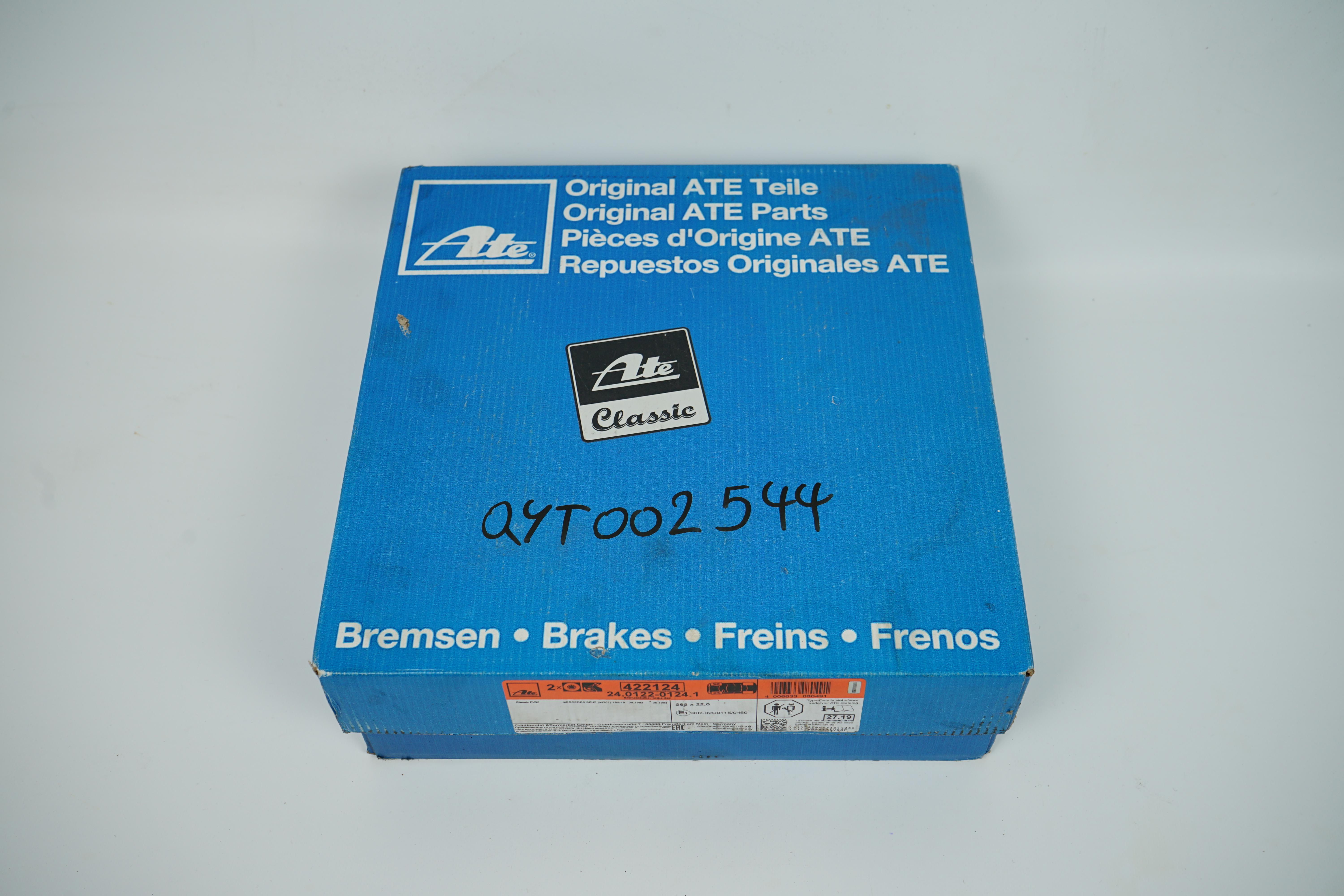 Bremsscheibe Mercedes-Benz W201 190 190E 190D Durchmesser 262mm Bremsanlage vorn A2014211312/ A2014211512/ ATE 422124/ 24.0122-0124.1/ 24012201241 Neu!