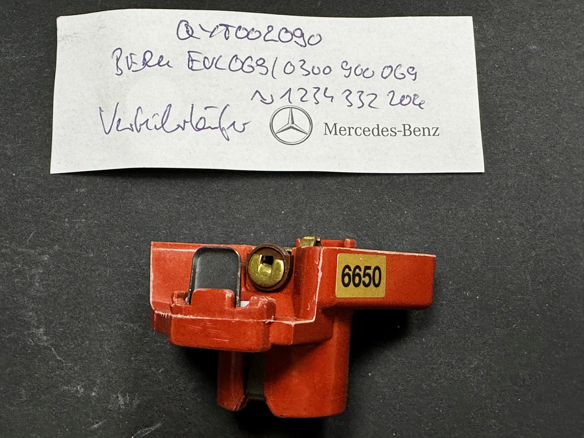 Zündverteilerläufer BERU 0300900069 EVL069 Mercedes-Benz M110 Motor C/ R107 C123 S123 W123 W126 W460 W461 G-Modell 280GE Läufer entstört 5kOhm A0001582631 BERU 0300900069 EVL069 Bosch 1234332204