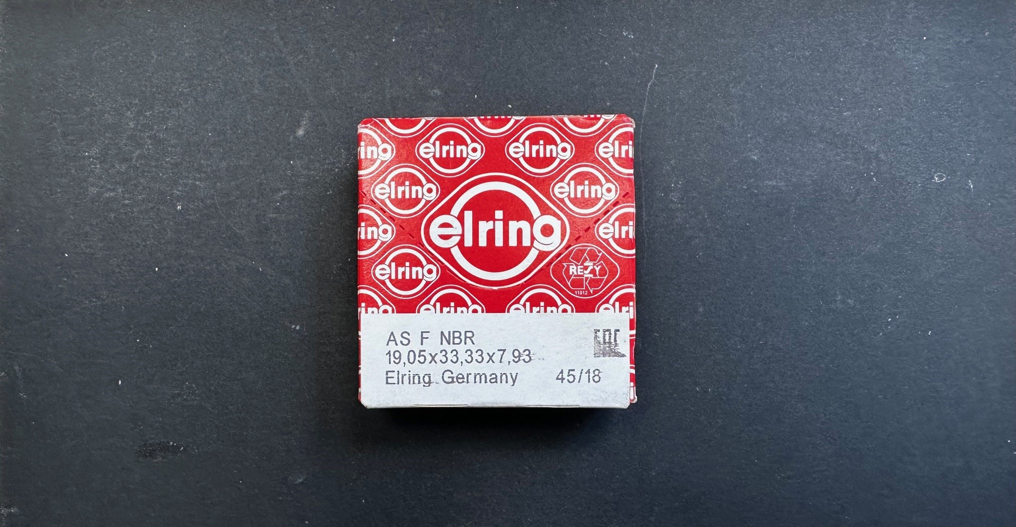 Wellendichtring AS F NBR 19,05x33,33x7,93mm Radialwellendichtring A0189976047/ A0069979247/ A0049971247 Elring 278.556