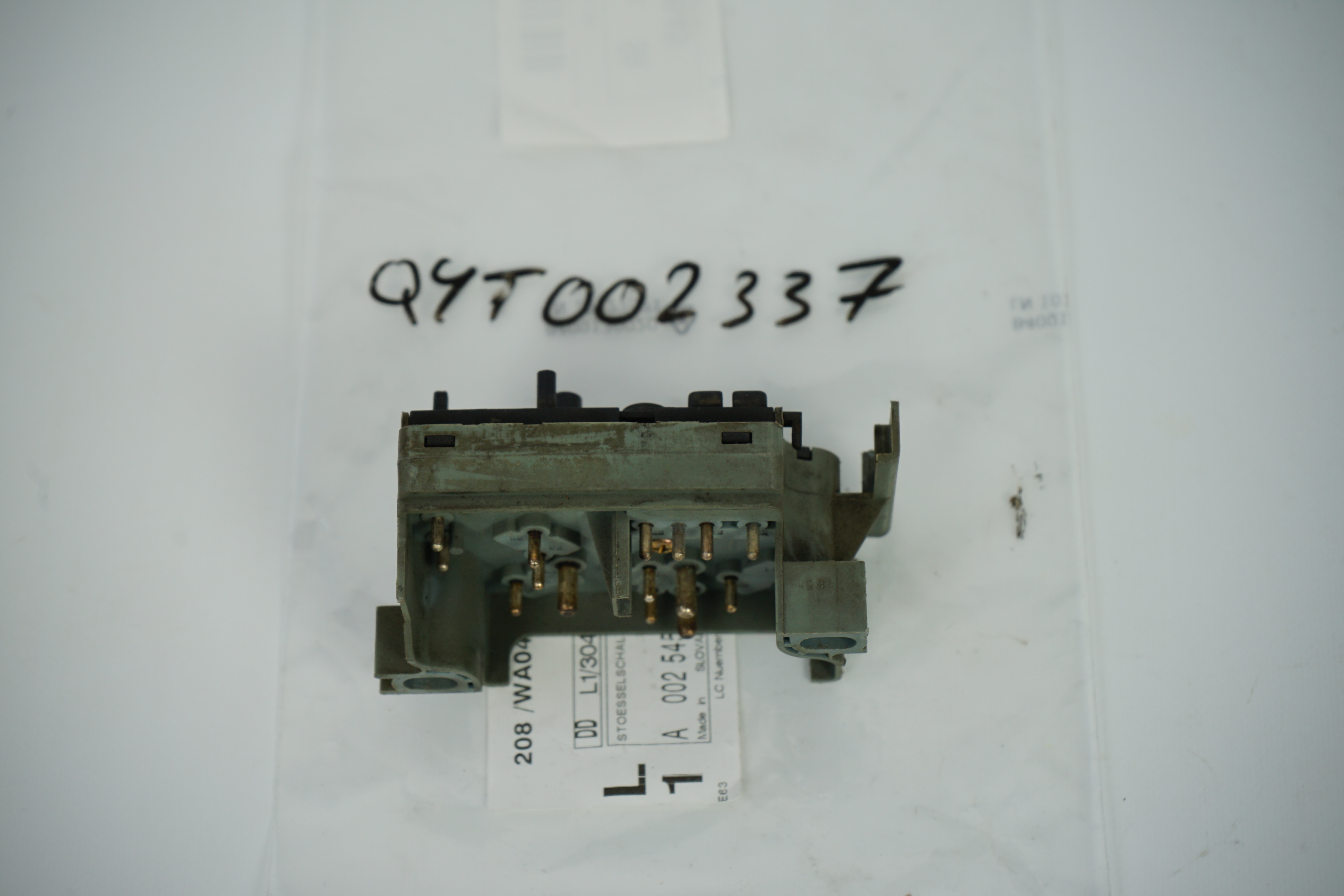 Schalter Sitzverstellung rechts MIT Memory Mercedes-Benz C126 SEC W126 S SE SEL S-Klasse Coupé Limousine elektrische Sitzverstellung beifahrerseitig rechts A0038202810