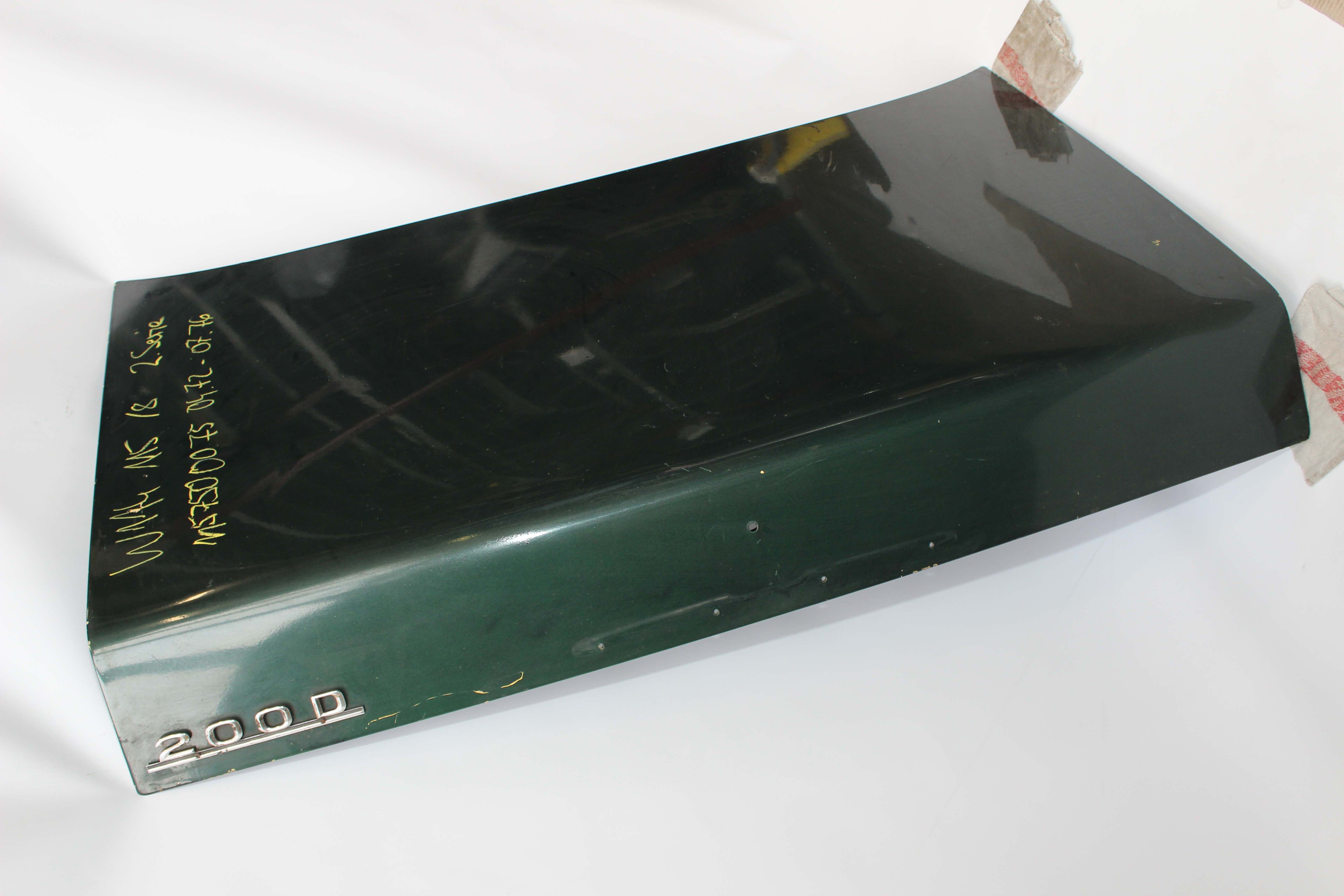 Heckdeckel Mercedes-Benz W114 W115 /8 Strich acht A1157500675 2.Serie gebraucht grünmetallic