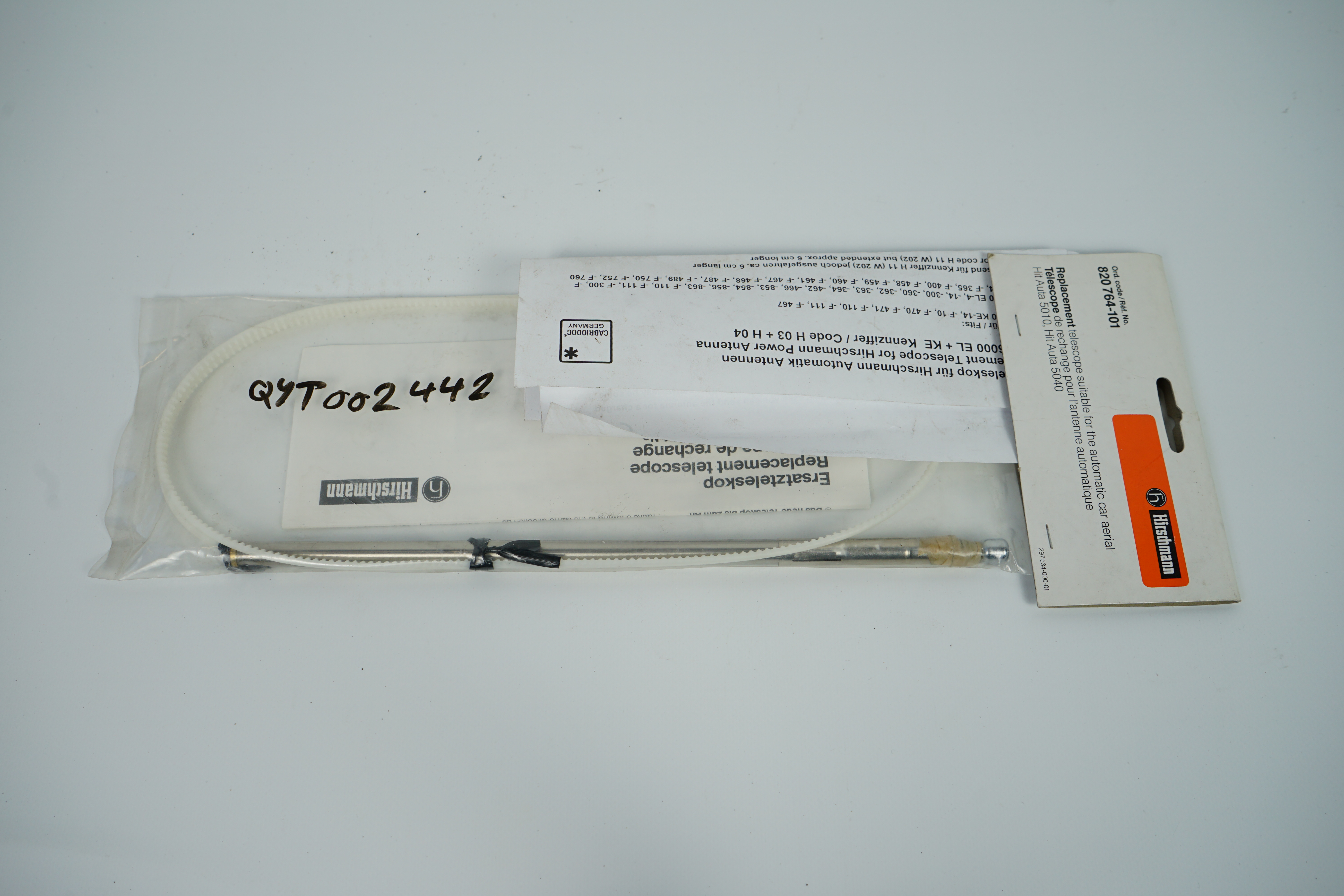 Teleskop Hischmann Antenne Mercedes-Benz R107 W123 W124 W126 R129 W140 W201 Ersatzteleskop für Hirschmann Hit Auta 5010 5040 Automatik Antenne 820764101 820764-101