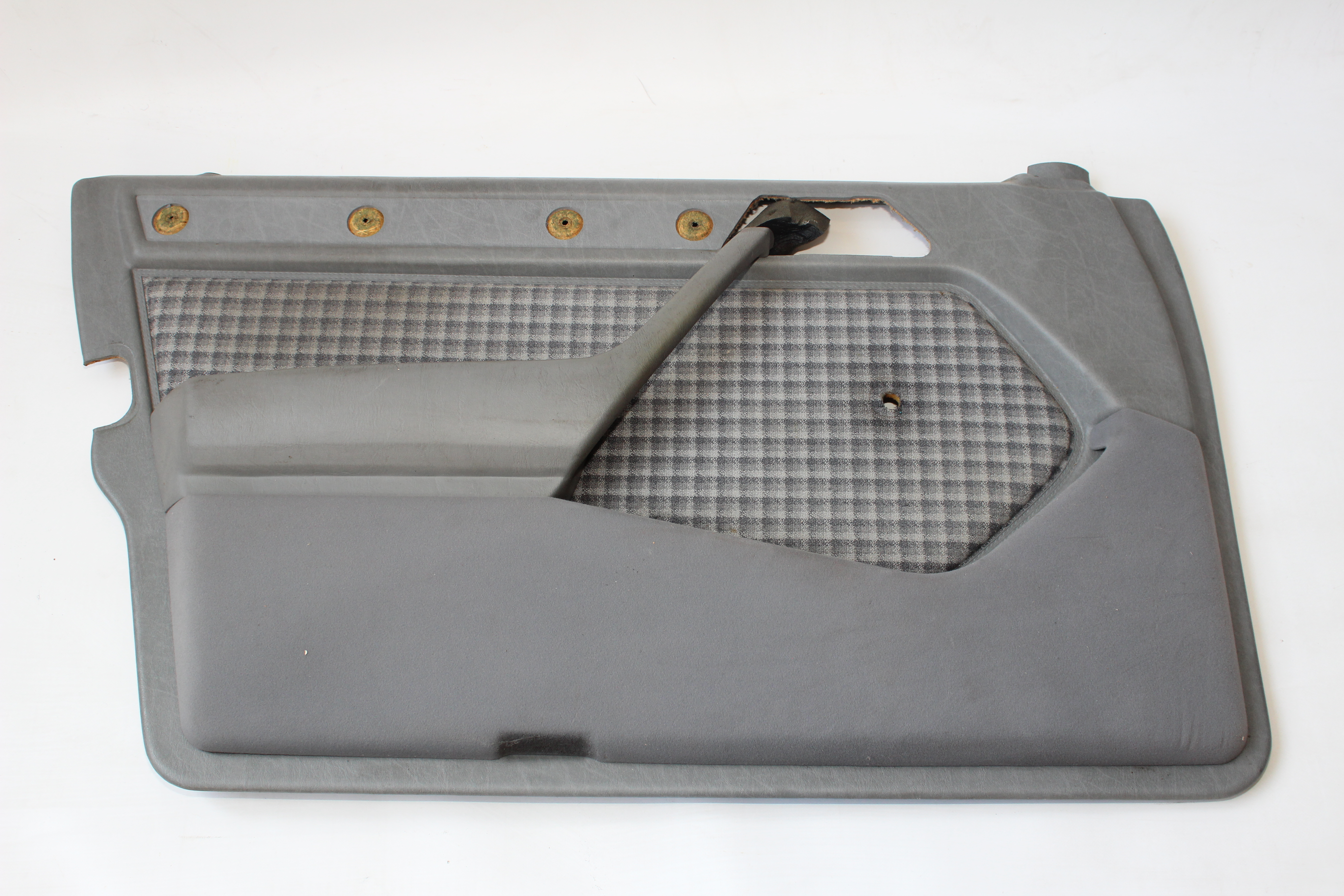 Türverkleidung Stoff Karo grau Fahrertür links Mercedes-Benz S124 W124 Tür vorn links A1247205770 7228 A1247205770 7C28 A1247205770 7C87