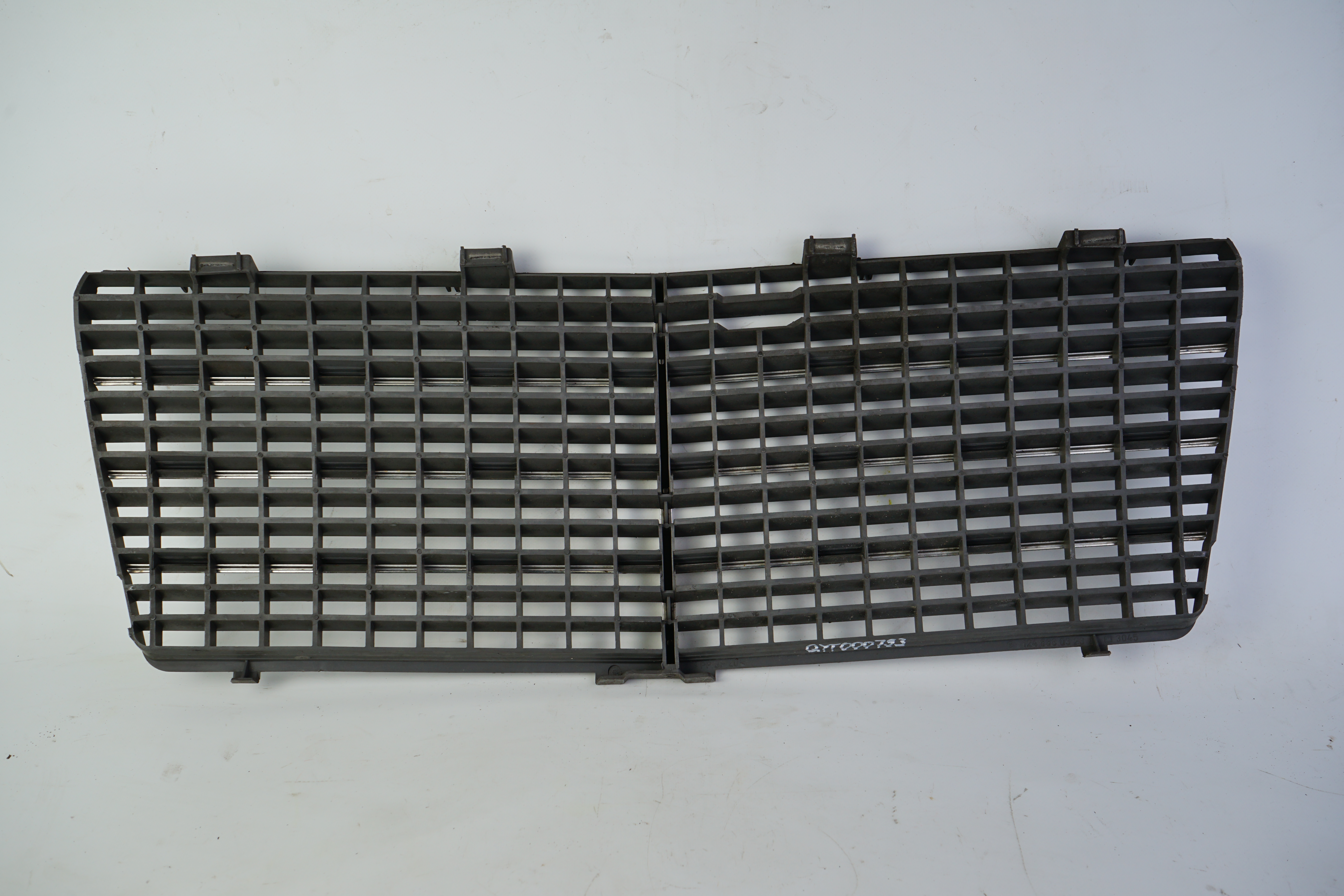 Schutzgitter Kühlerverkleidung komplett W124 E-Klasse MOPF Grill Frontgrill Kühlergrill A1248880323 grau