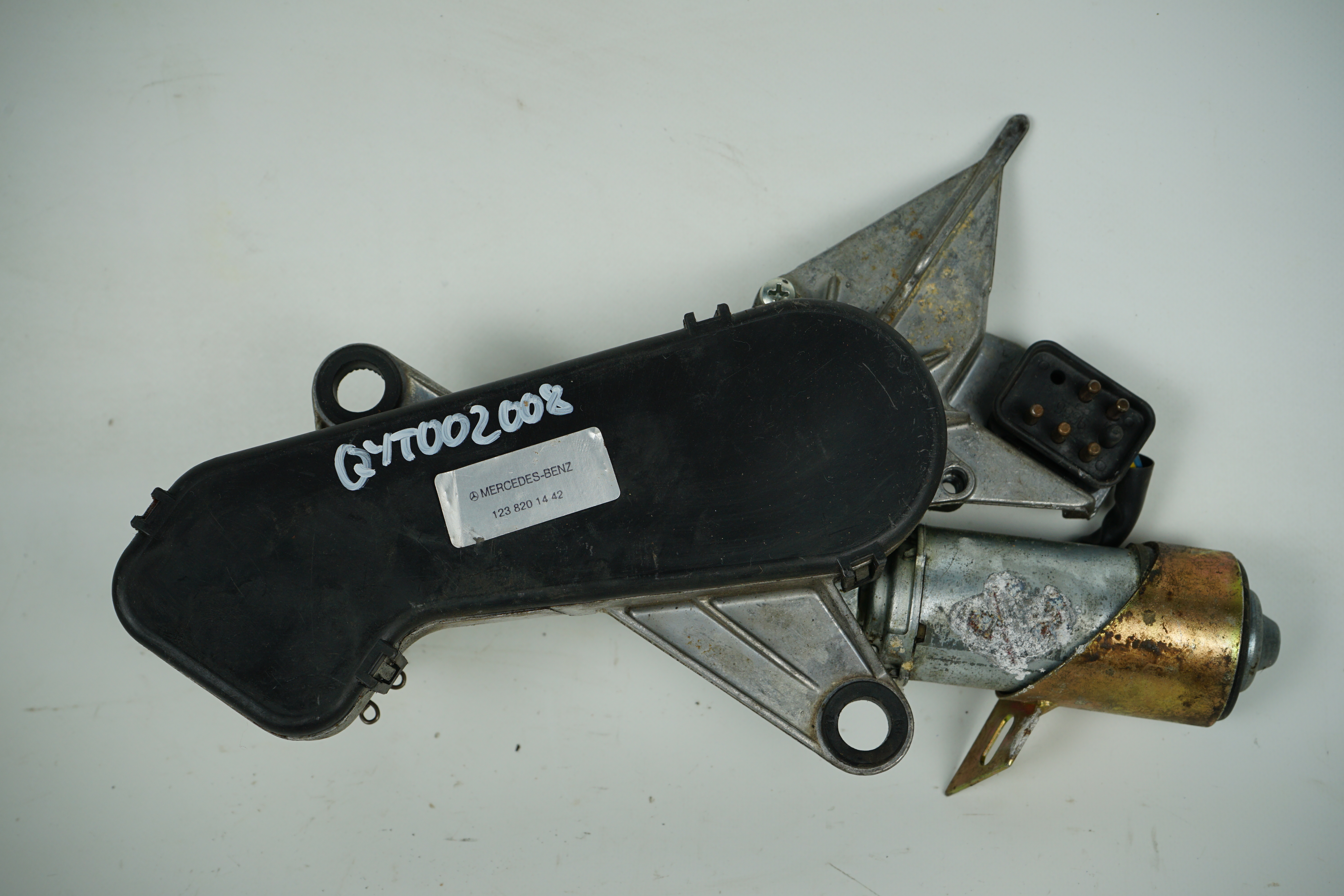 Wischermotor Mercedes-Benz S123 Kombi T-Modell W123 Limousine Elektromotor für Scheibenwischer Linkslenker A1238201442 A1238202714